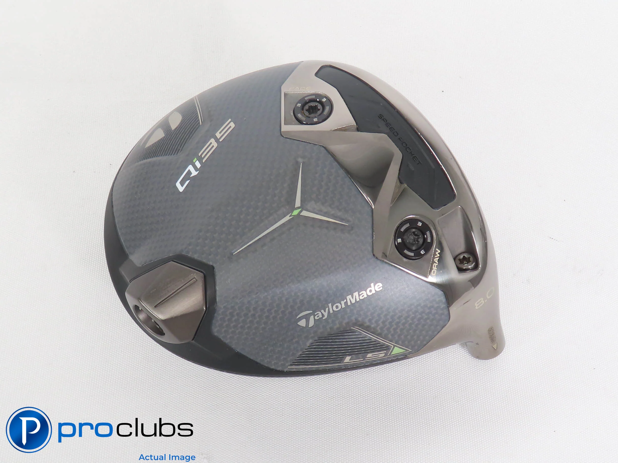 Nice TaylorMade Qi35 LS 8* Driver - Head Only - 500554