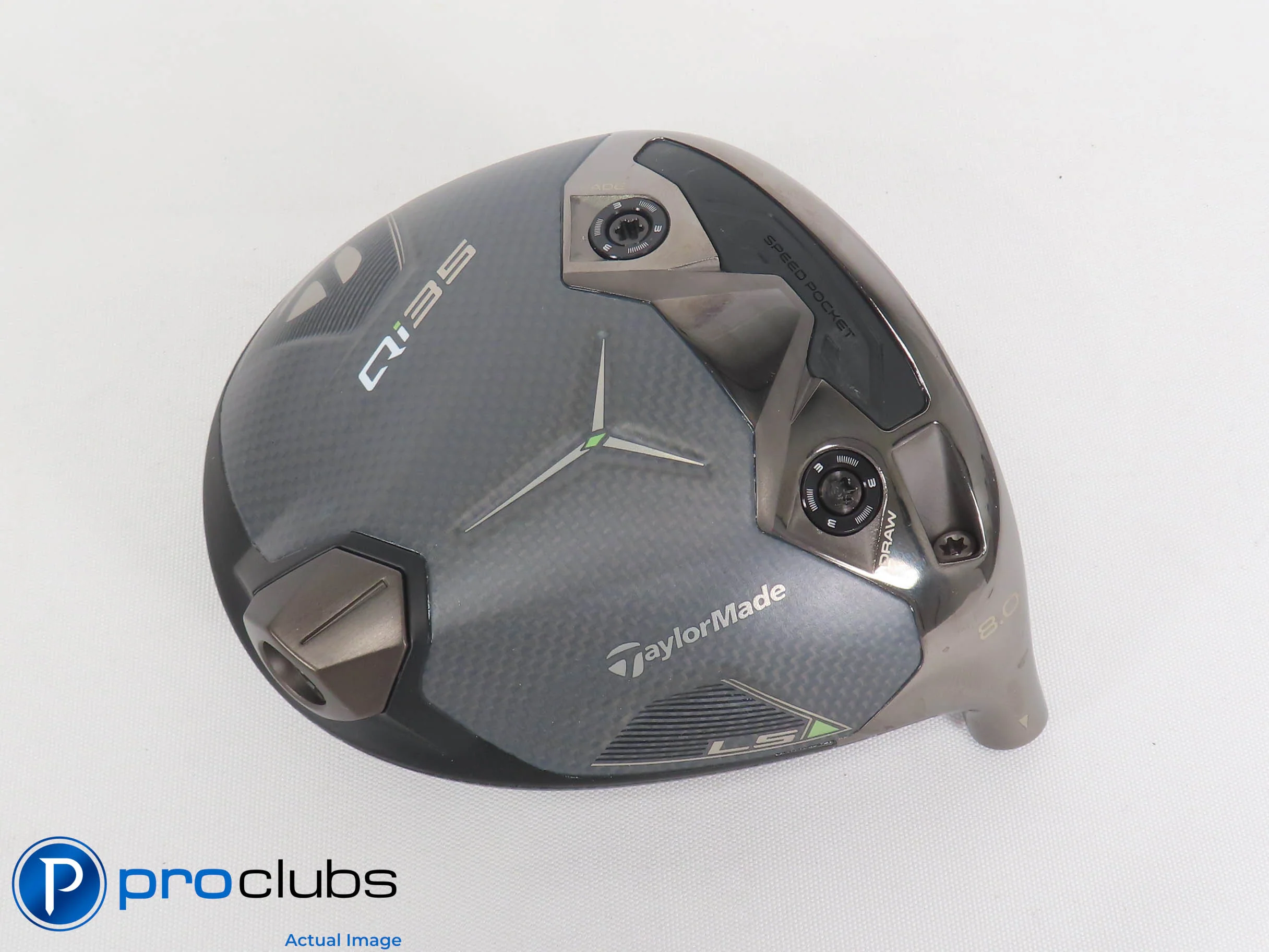 Nice TaylorMade Qi35 LS 8* Driver - Head Only - 500544