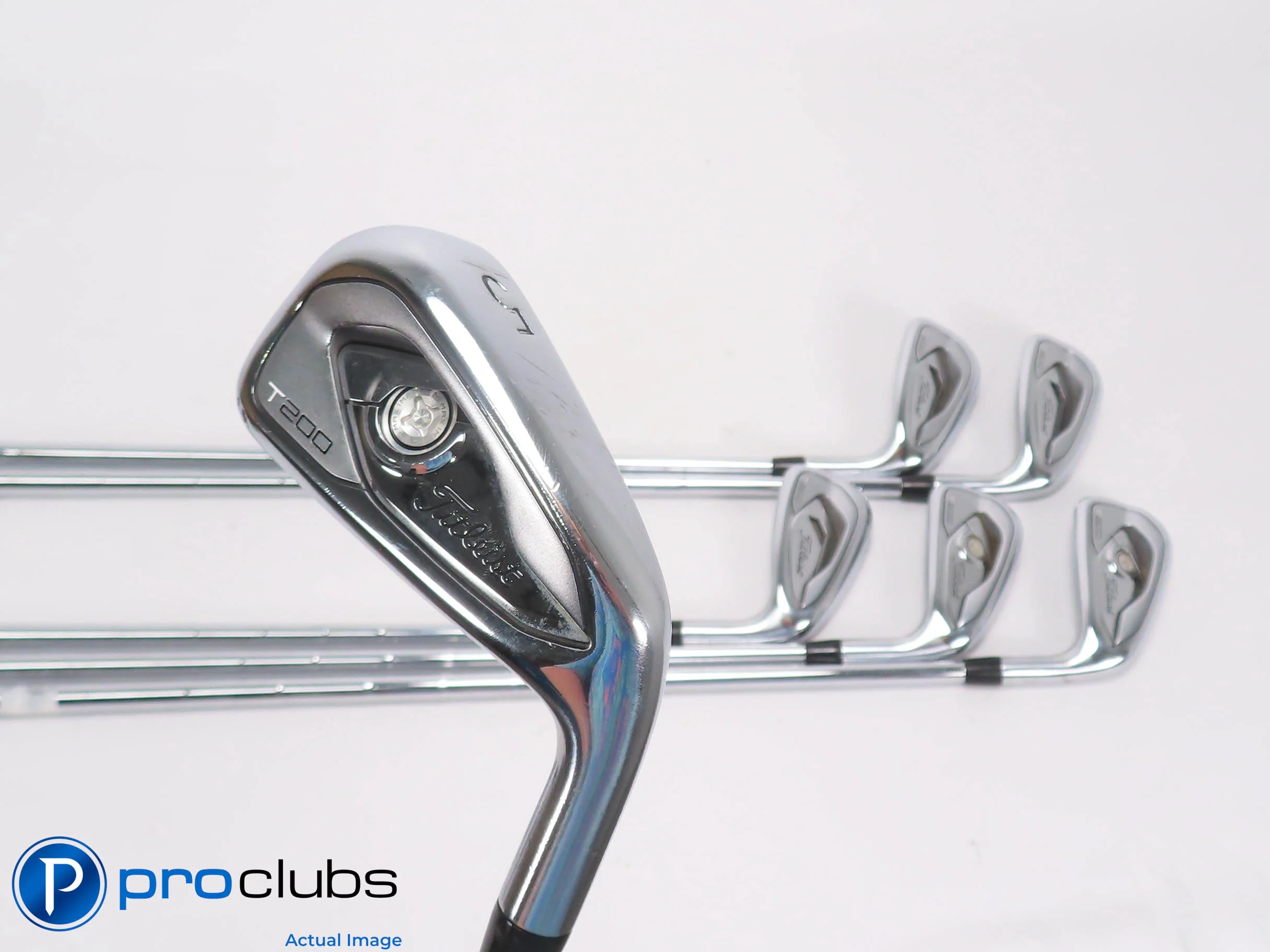 Titleist '19 T200 5-PW Iron Set - KBS Tour 90 Stiff Flex Steel 503190