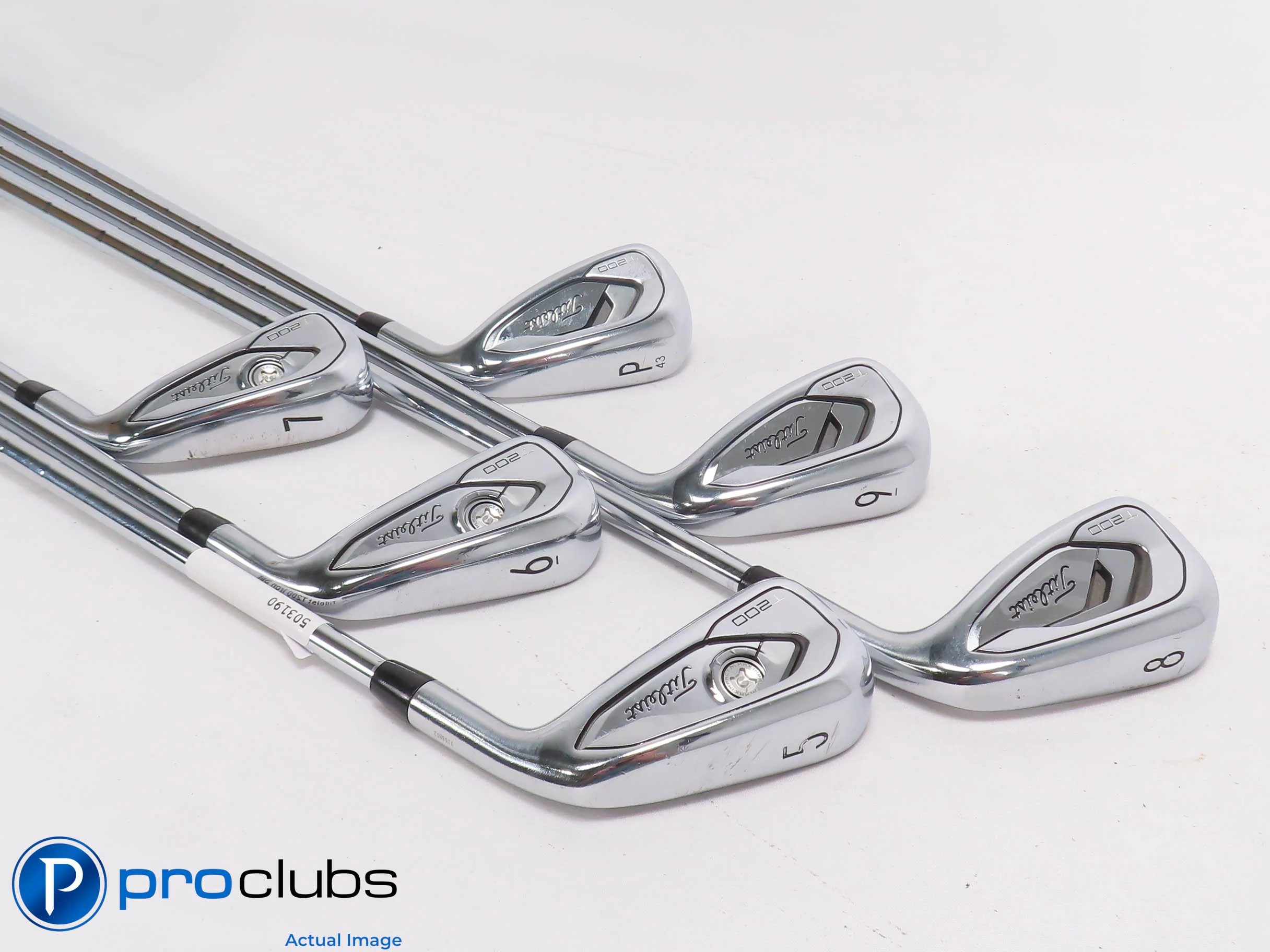 Titleist '19 T200 5-PW Iron Set - KBS Tour 90 Stiff Flex Steel 503190 - Image 2
